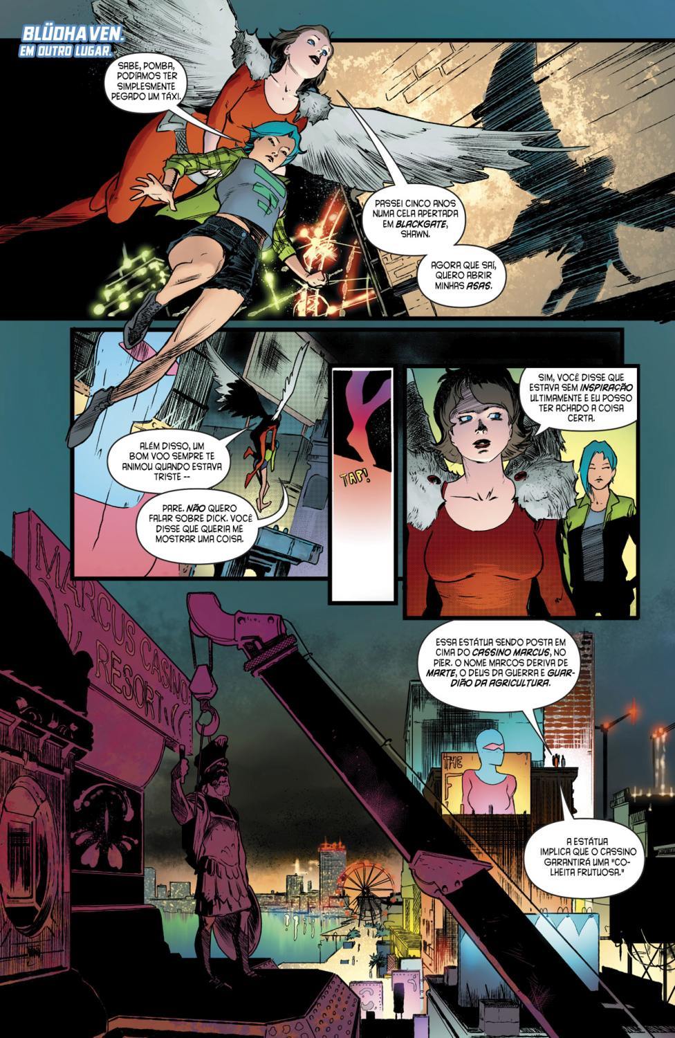 Read DC Rebirth - Asa Noturna (PT-BR) PT Manga Online