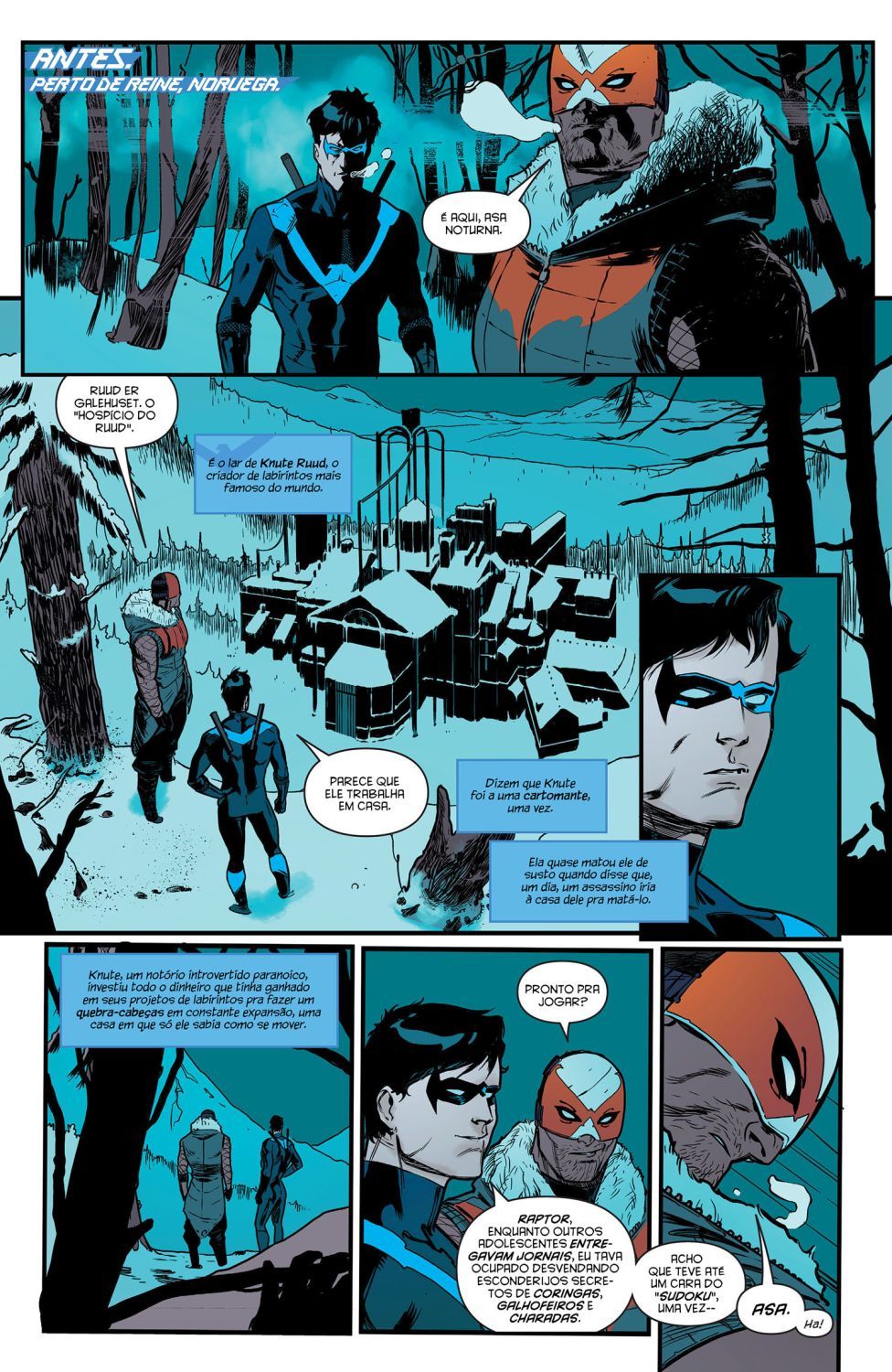 Read DC Rebirth - Asa Noturna (PT-BR) PT Manga Online