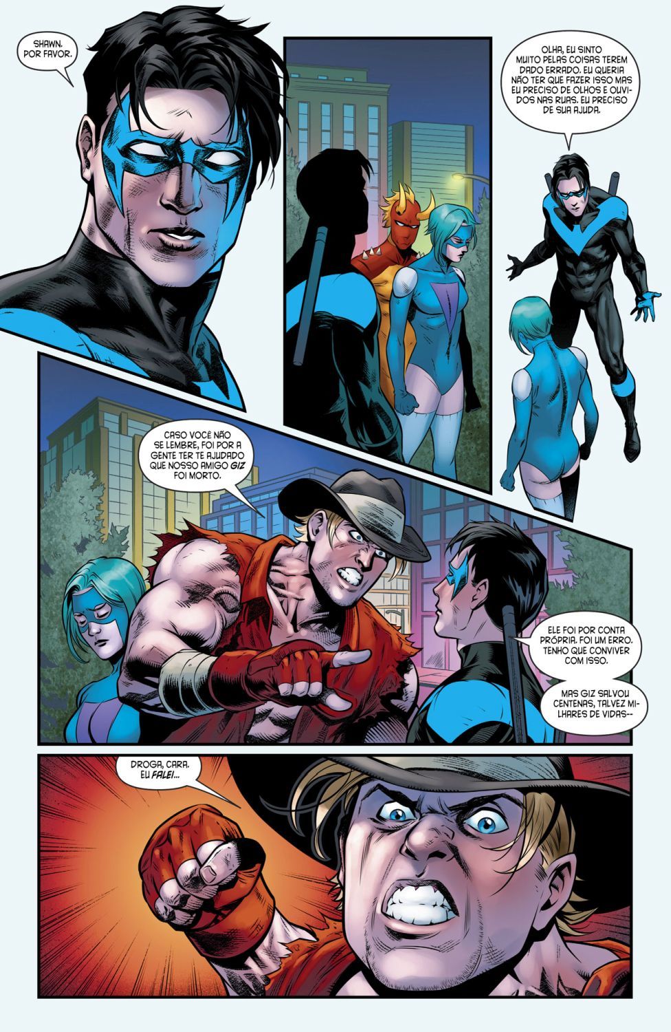 Read DC Rebirth - Asa Noturna (PT-BR) PT Manga Online