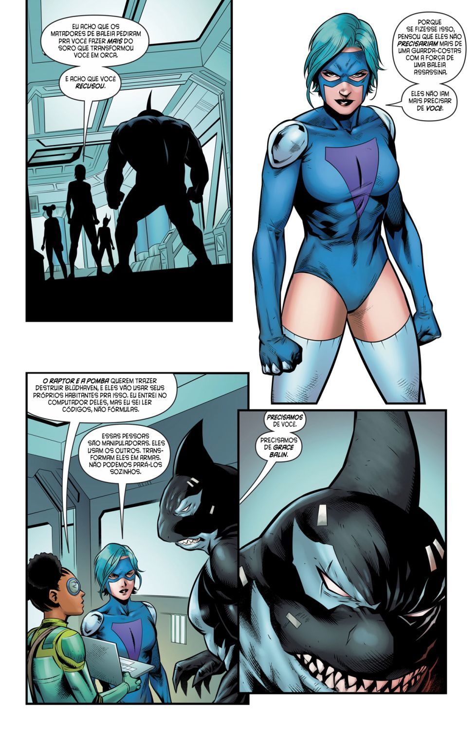Read DC Rebirth - Asa Noturna (PT-BR) PT Manga Online