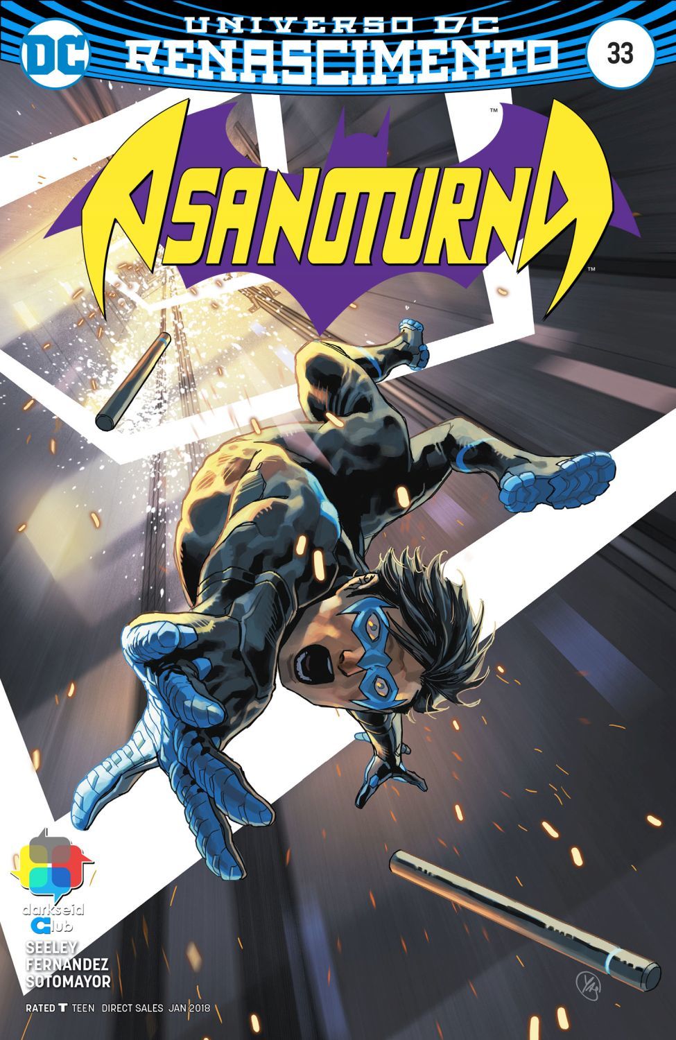 Read DC Rebirth - Asa Noturna (PT-BR) PT Manga Online