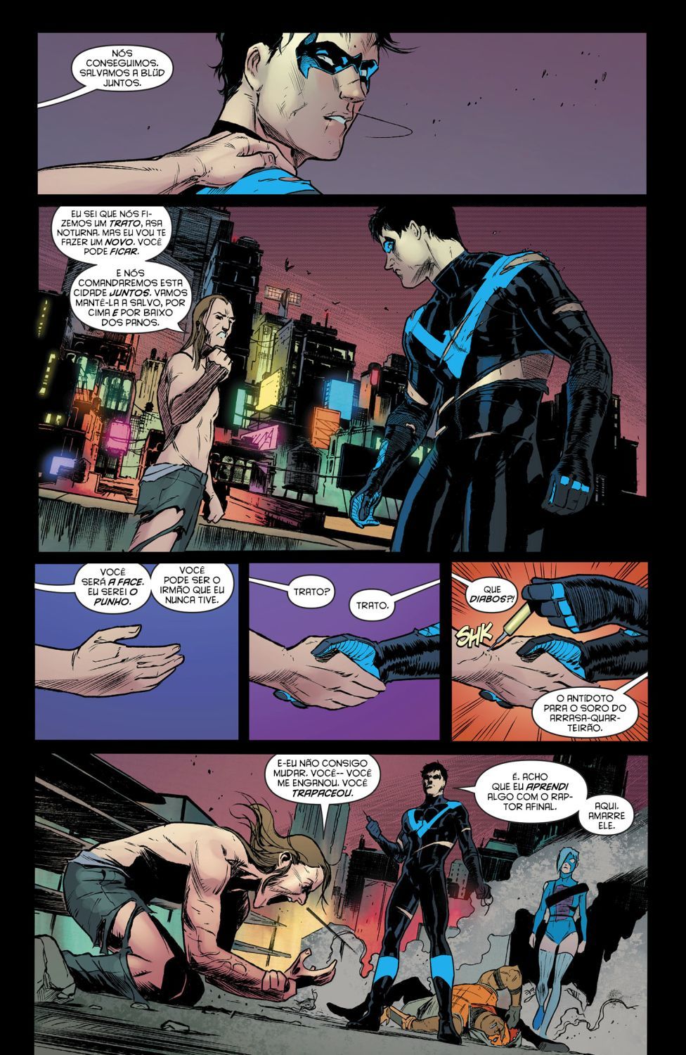 Read DC Rebirth - Asa Noturna (PT-BR) PT Manga Online