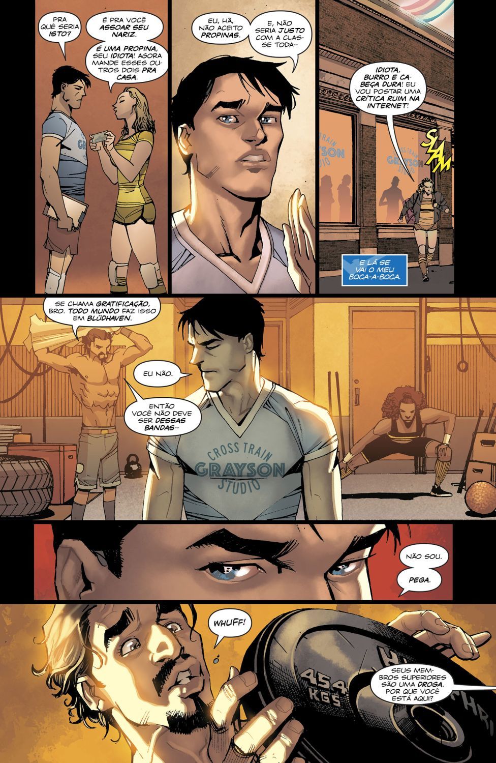 Read DC Rebirth - Asa Noturna (PT-BR) PT Manga Online