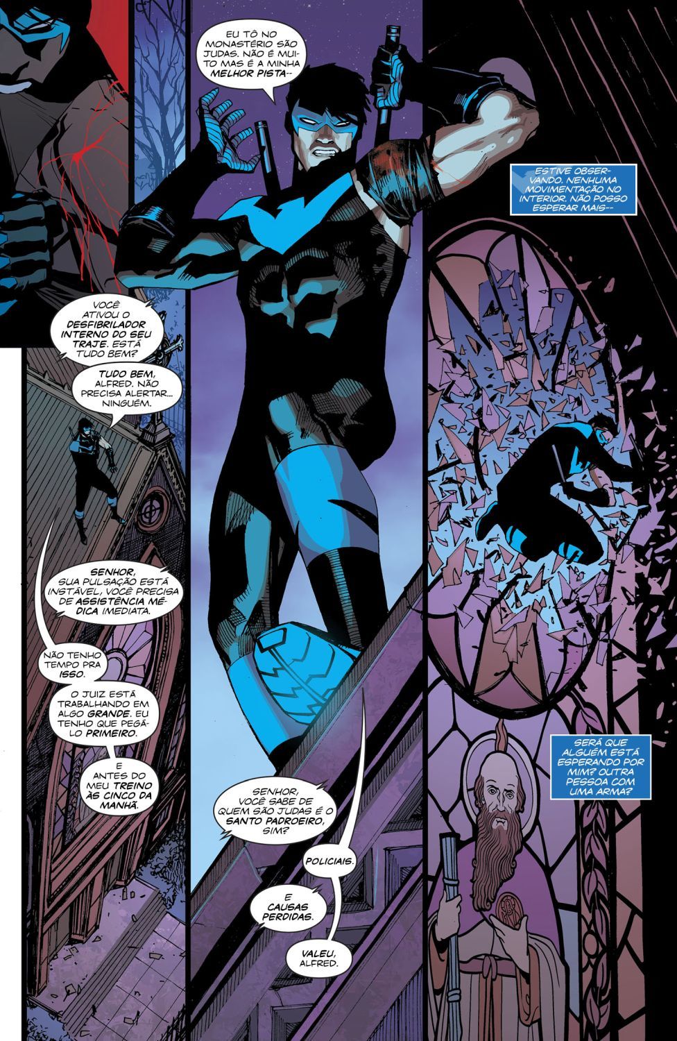 Read DC Rebirth - Asa Noturna (PT-BR) PT Manga Online