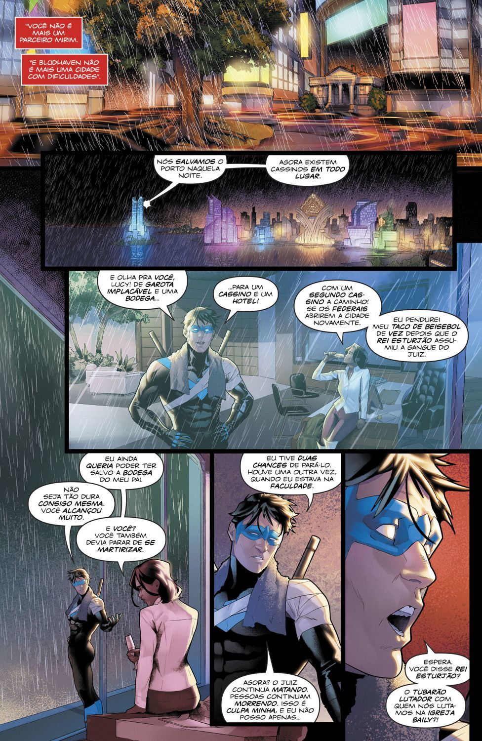 Read DC Rebirth - Asa Noturna (PT-BR) PT Manga Online