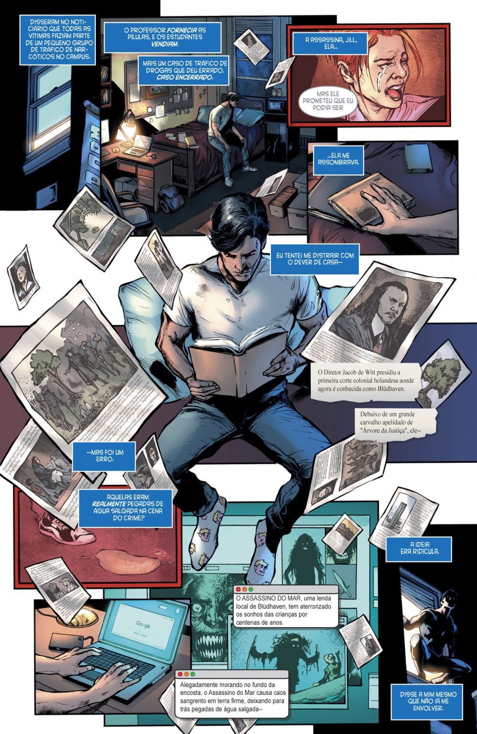 Read DC Rebirth - Asa Noturna (PT-BR) PT Manga Online