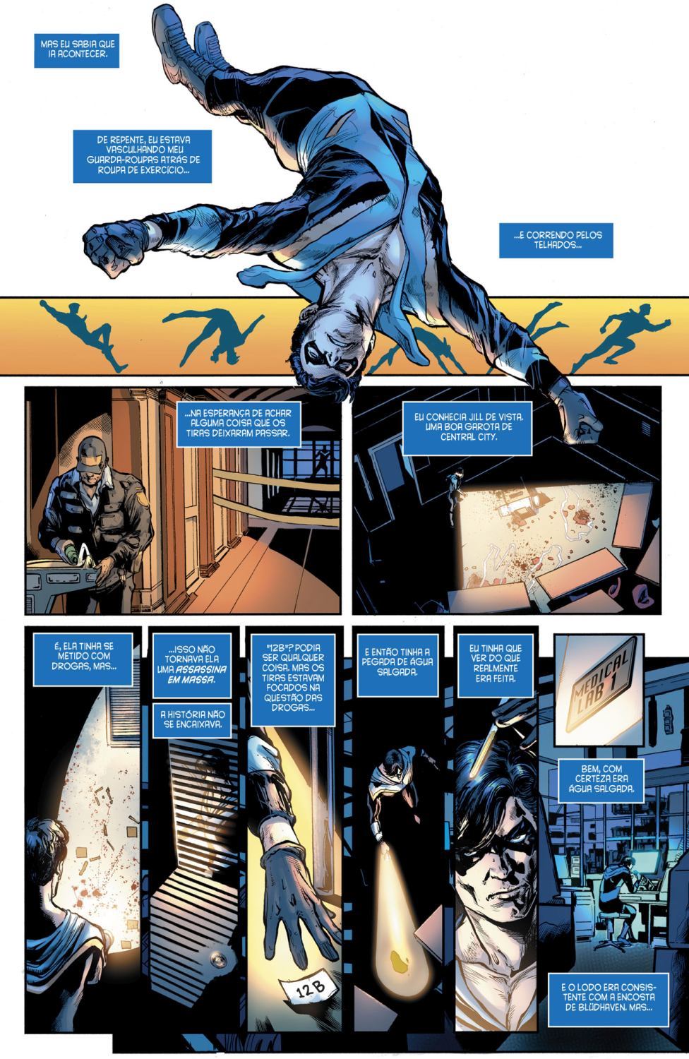 Read DC Rebirth - Asa Noturna (PT-BR) PT Manga Online
