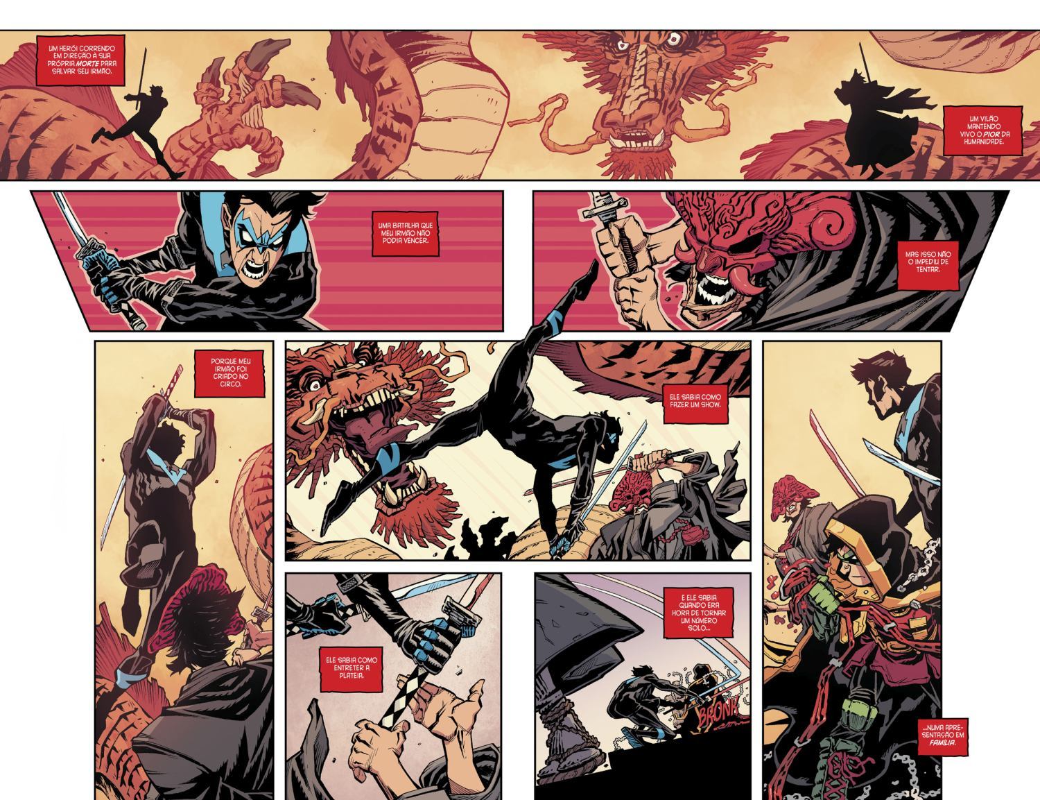 Read DC Rebirth - Asa Noturna (PT-BR) PT Manga Online