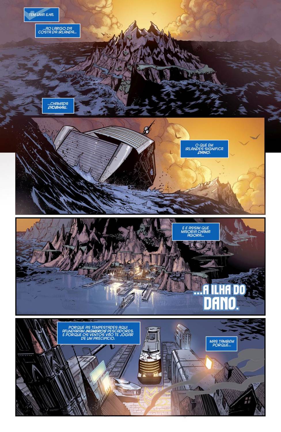 Read DC Rebirth - Asa Noturna (PT-BR) PT Manga Online