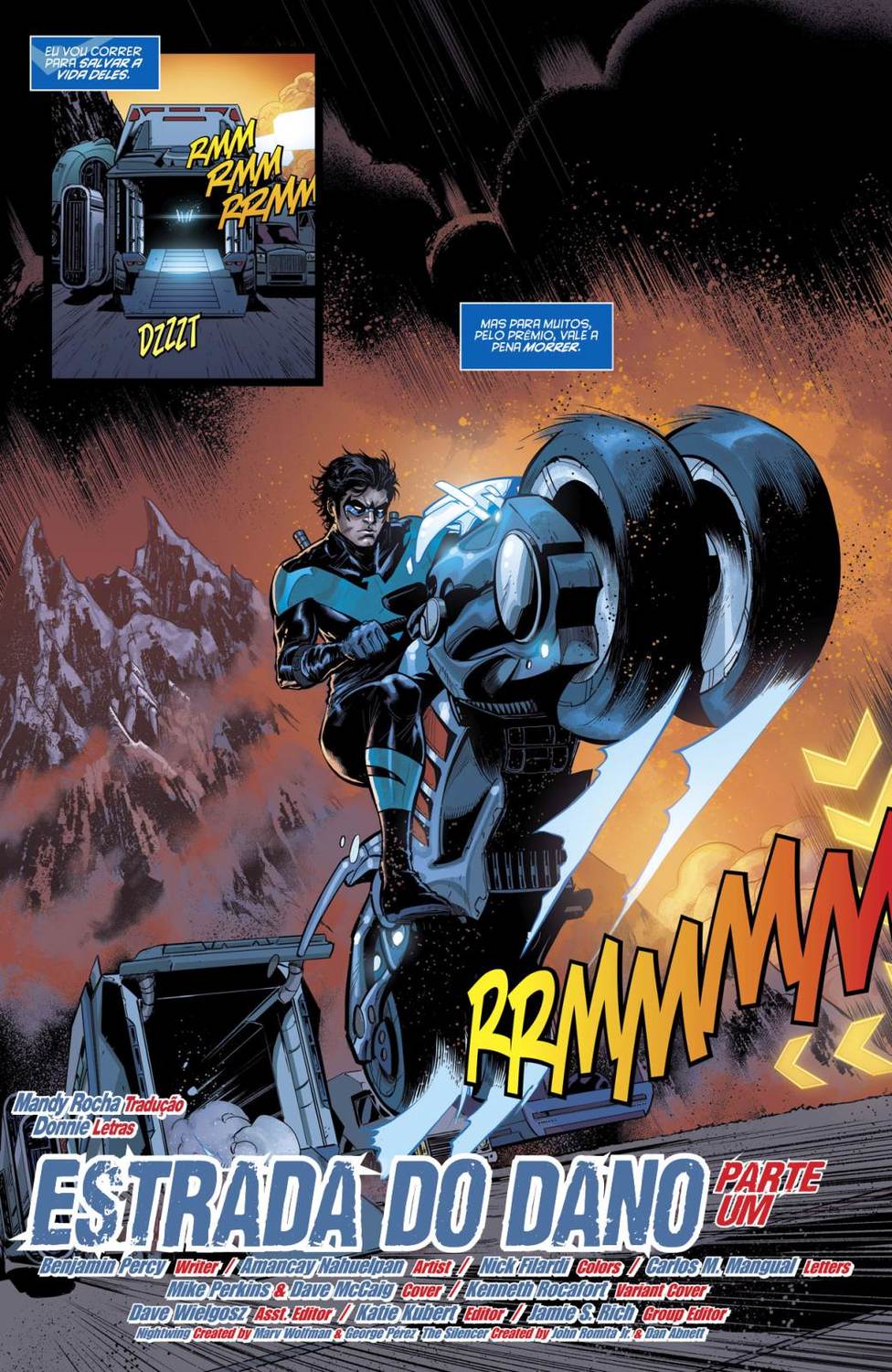 Read DC Rebirth - Asa Noturna (PT-BR) PT Manga Online