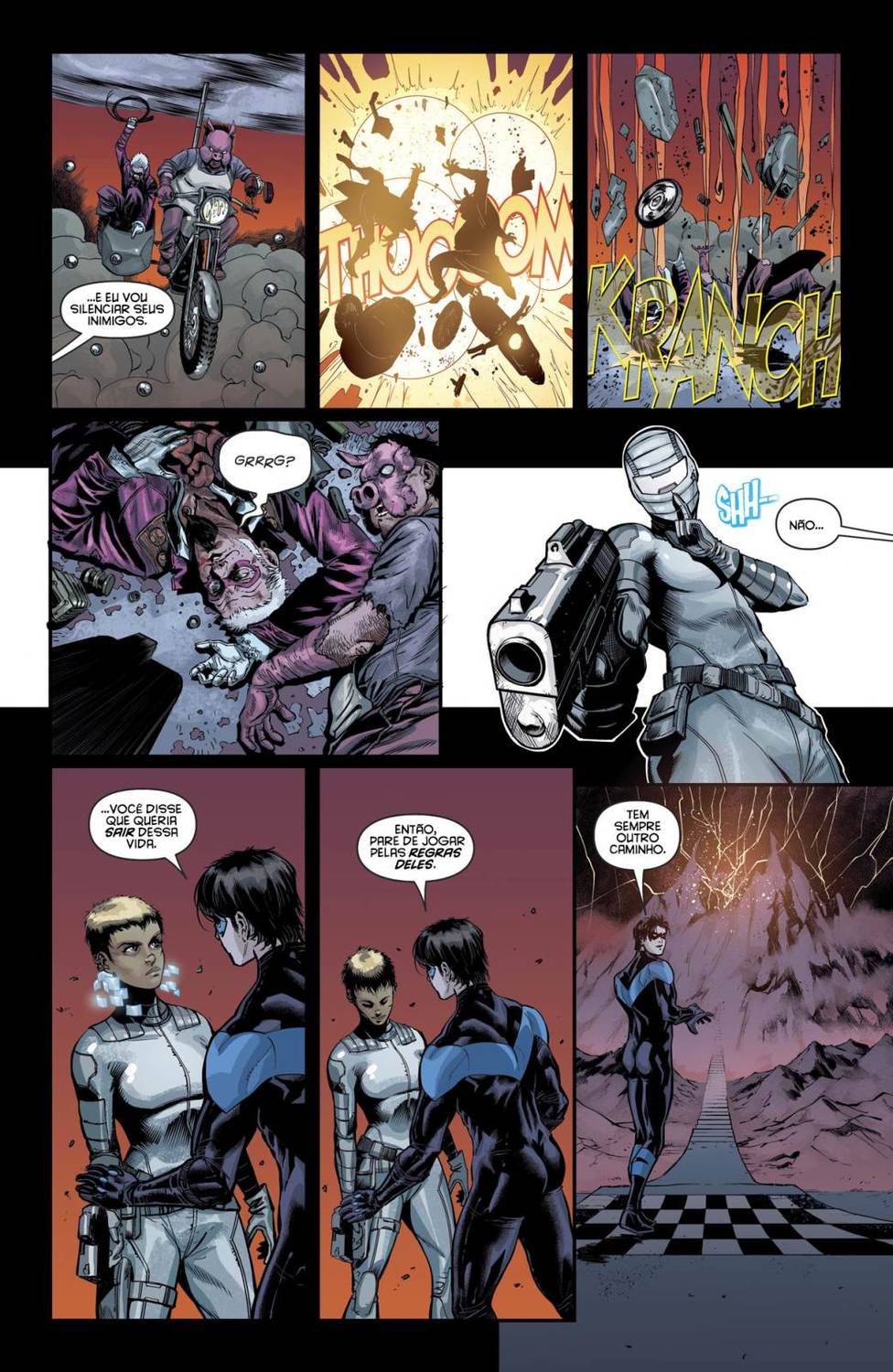 Read DC Rebirth - Asa Noturna (PT-BR) PT Manga Online