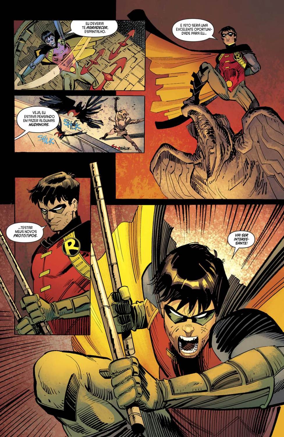 Read DC Rebirth - Asa Noturna (PT-BR) PT Manga Online