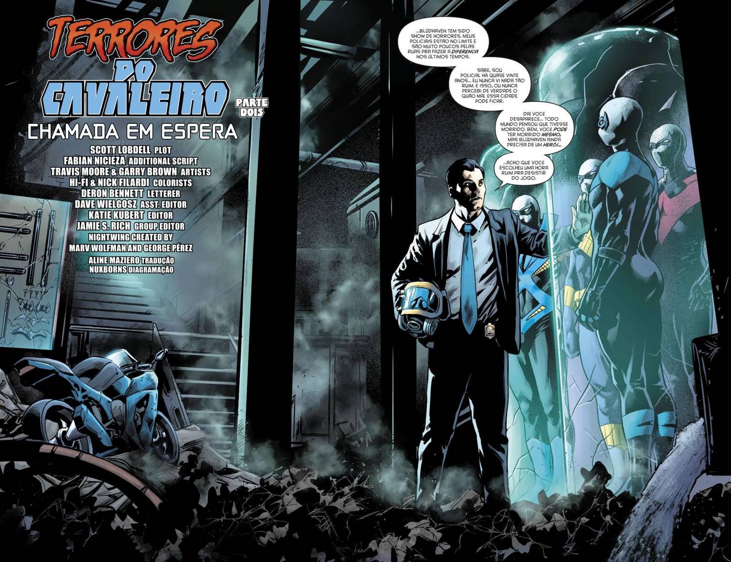 Read DC Rebirth - Asa Noturna (PT-BR) PT Manga Online