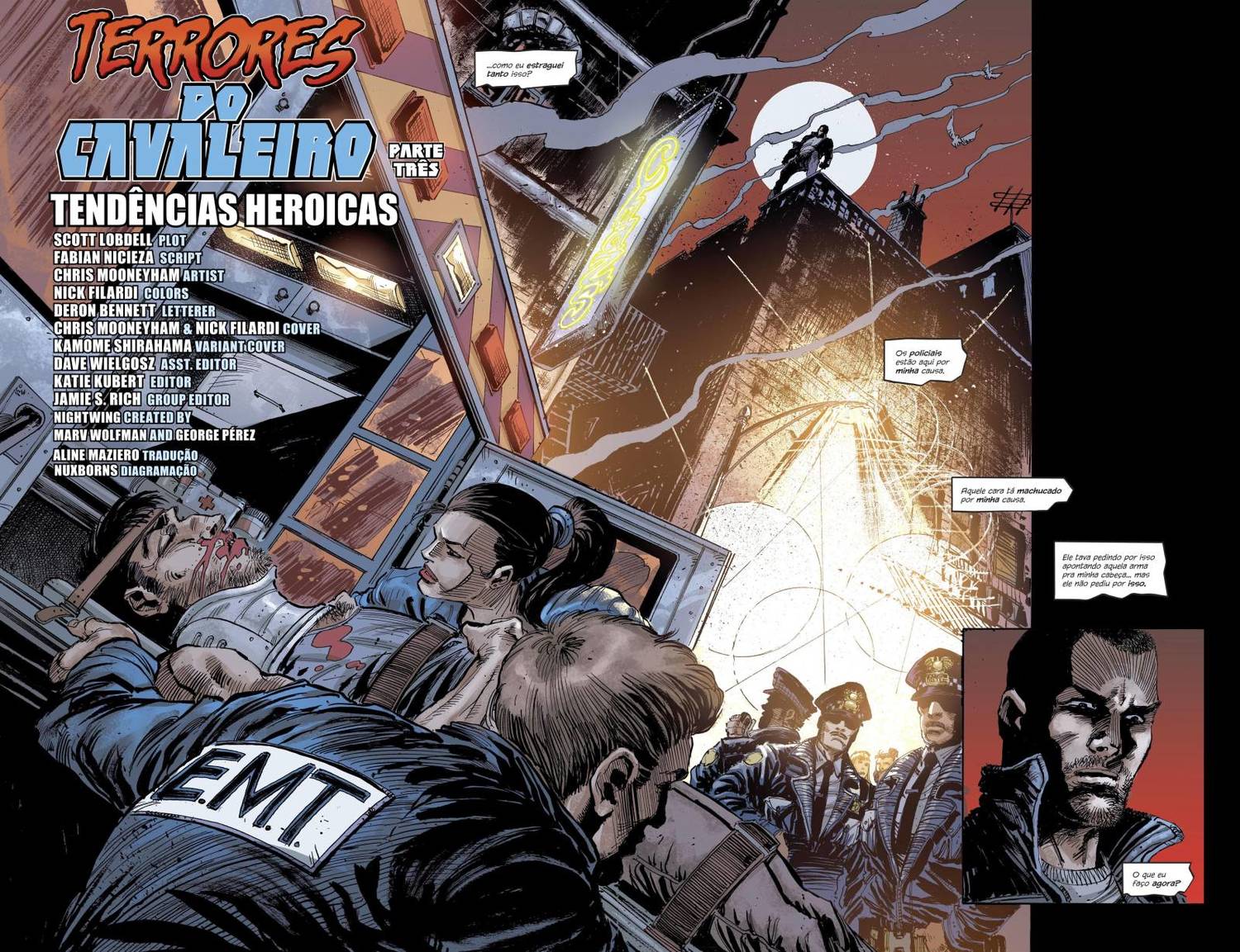 Read DC Rebirth - Asa Noturna (PT-BR) PT Manga Online
