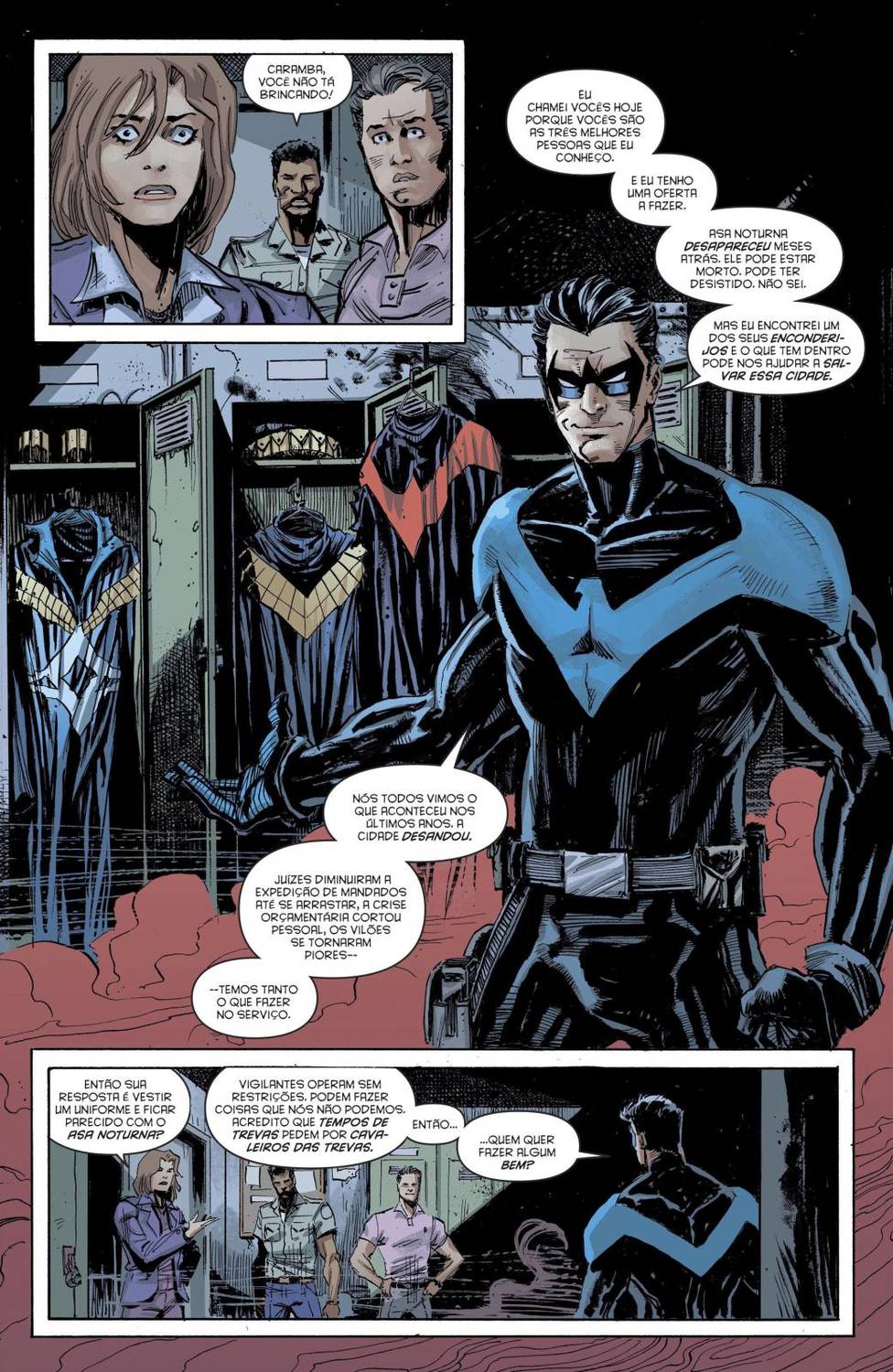 Read DC Rebirth - Asa Noturna (PT-BR) PT Manga Online