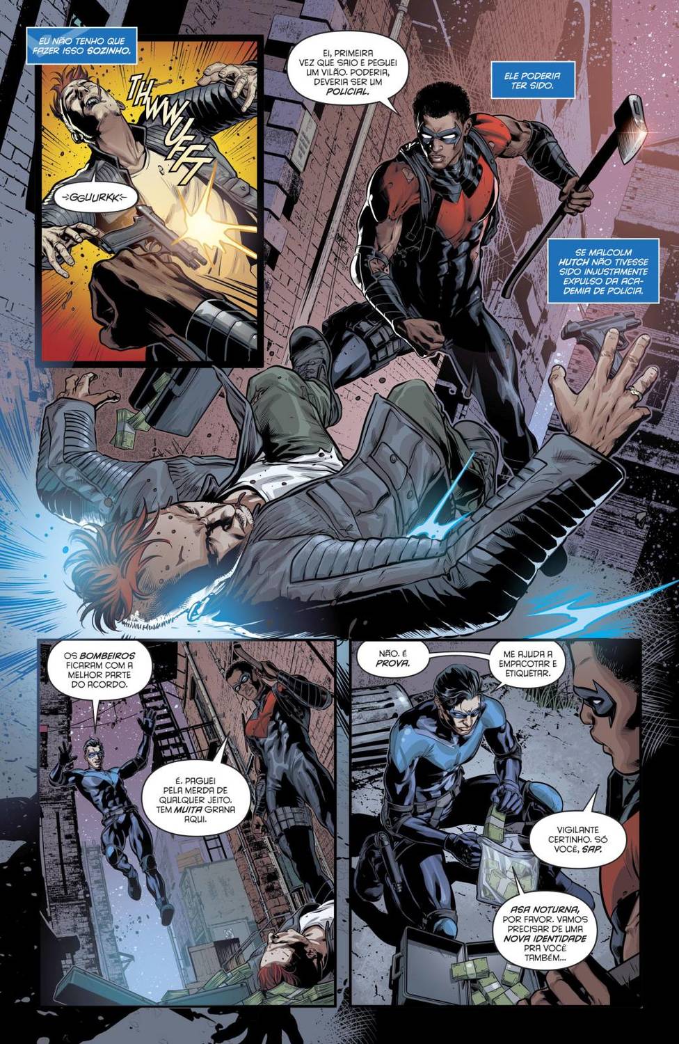 Read DC Rebirth - Asa Noturna (PT-BR) PT Manga Online
