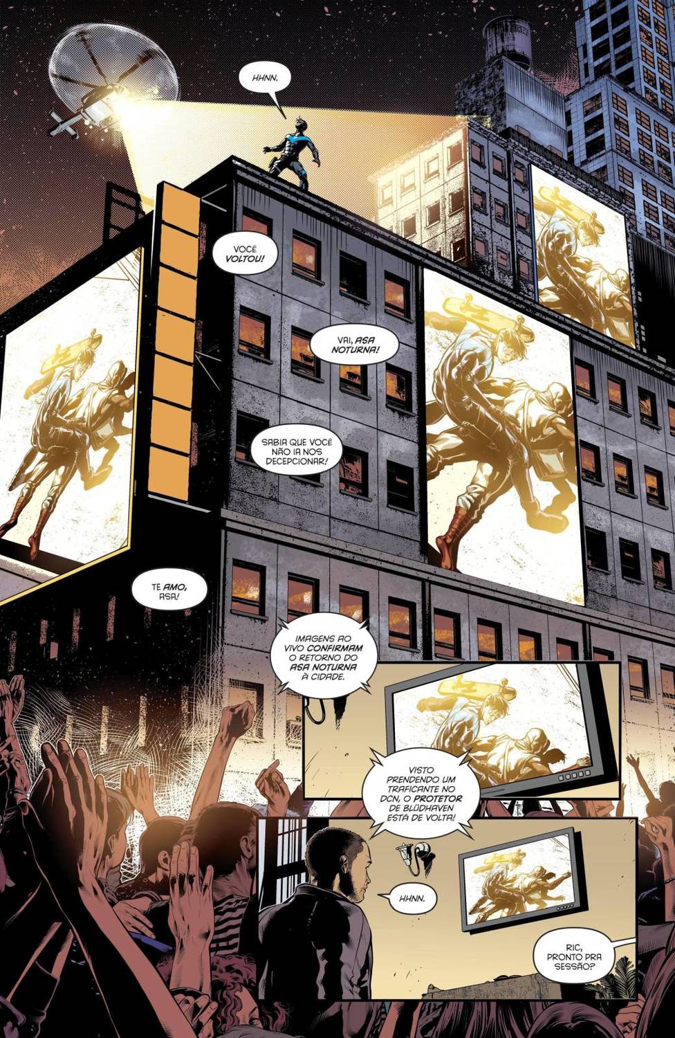 Read DC Rebirth - Asa Noturna (PT-BR) PT Manga Online
