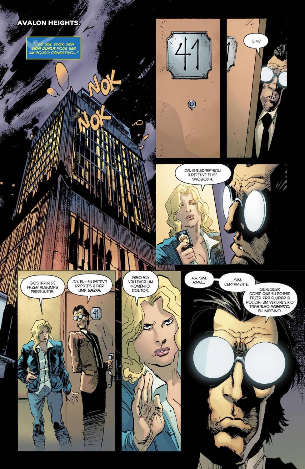 Read DC Rebirth - Asa Noturna (PT-BR) PT Manga Online