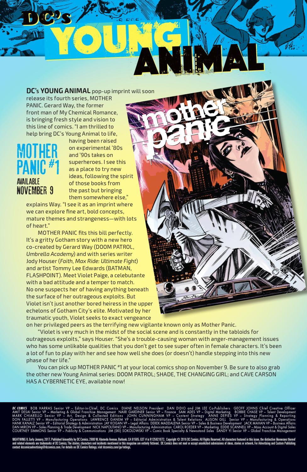 Read DC Rebirth - Asa Noturna (PT-BR) PT Manga Online