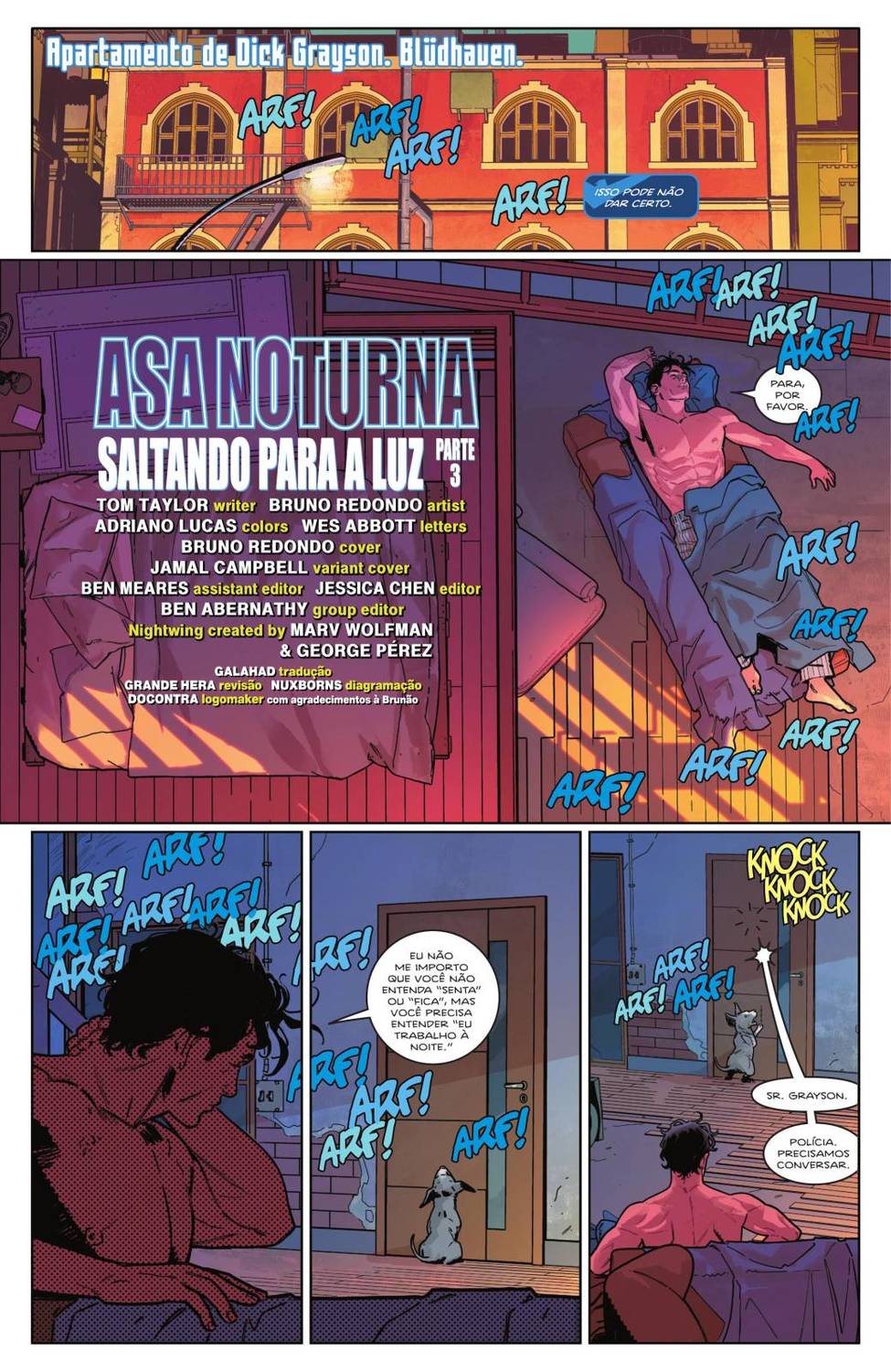 Read DC Rebirth - Asa Noturna (PT-BR) PT Manga Online
