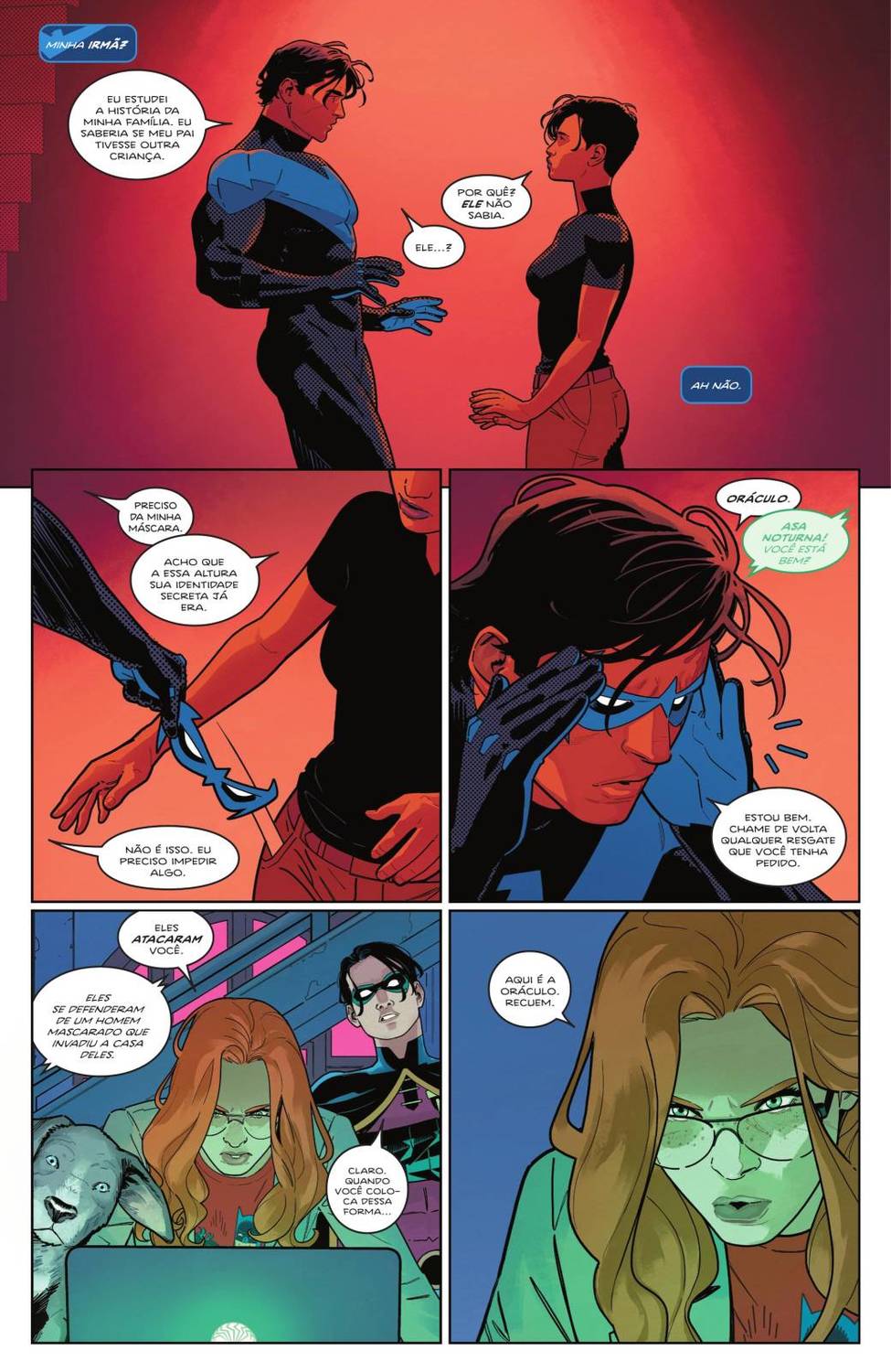 Read DC Rebirth - Asa Noturna (PT-BR) PT Manga Online