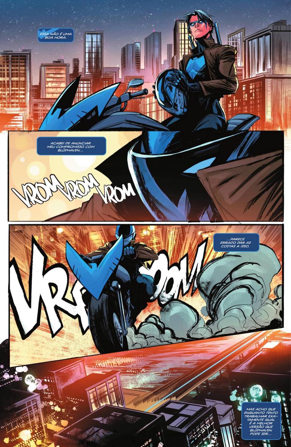 Read DC Rebirth - Asa Noturna (PT-BR) PT Manga Online