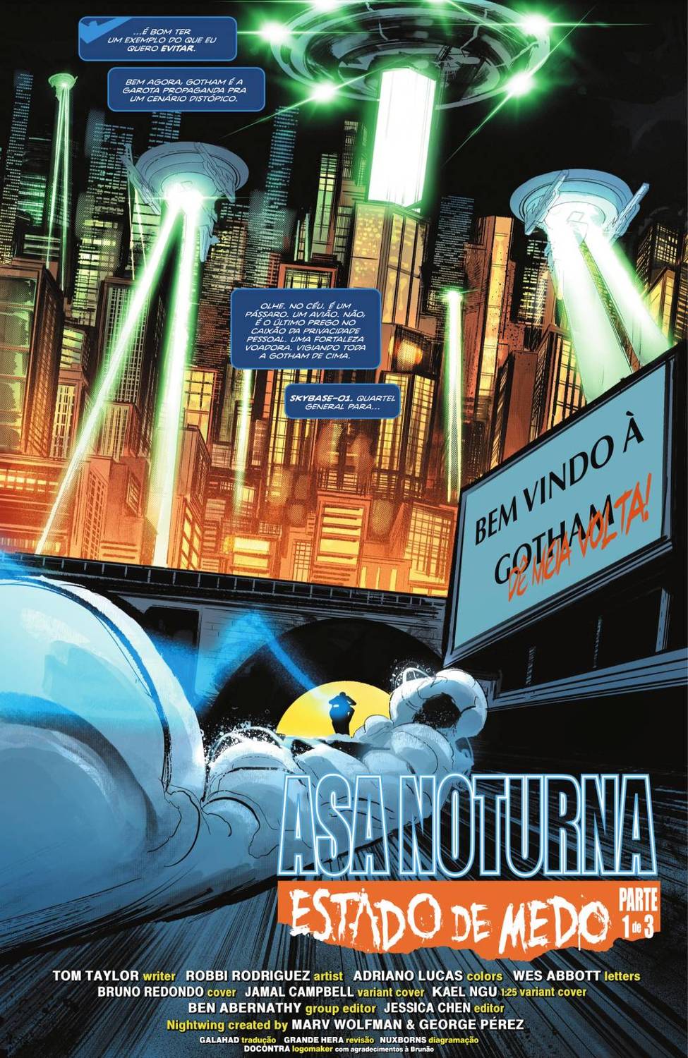 Read DC Rebirth - Asa Noturna (PT-BR) PT Manga Online