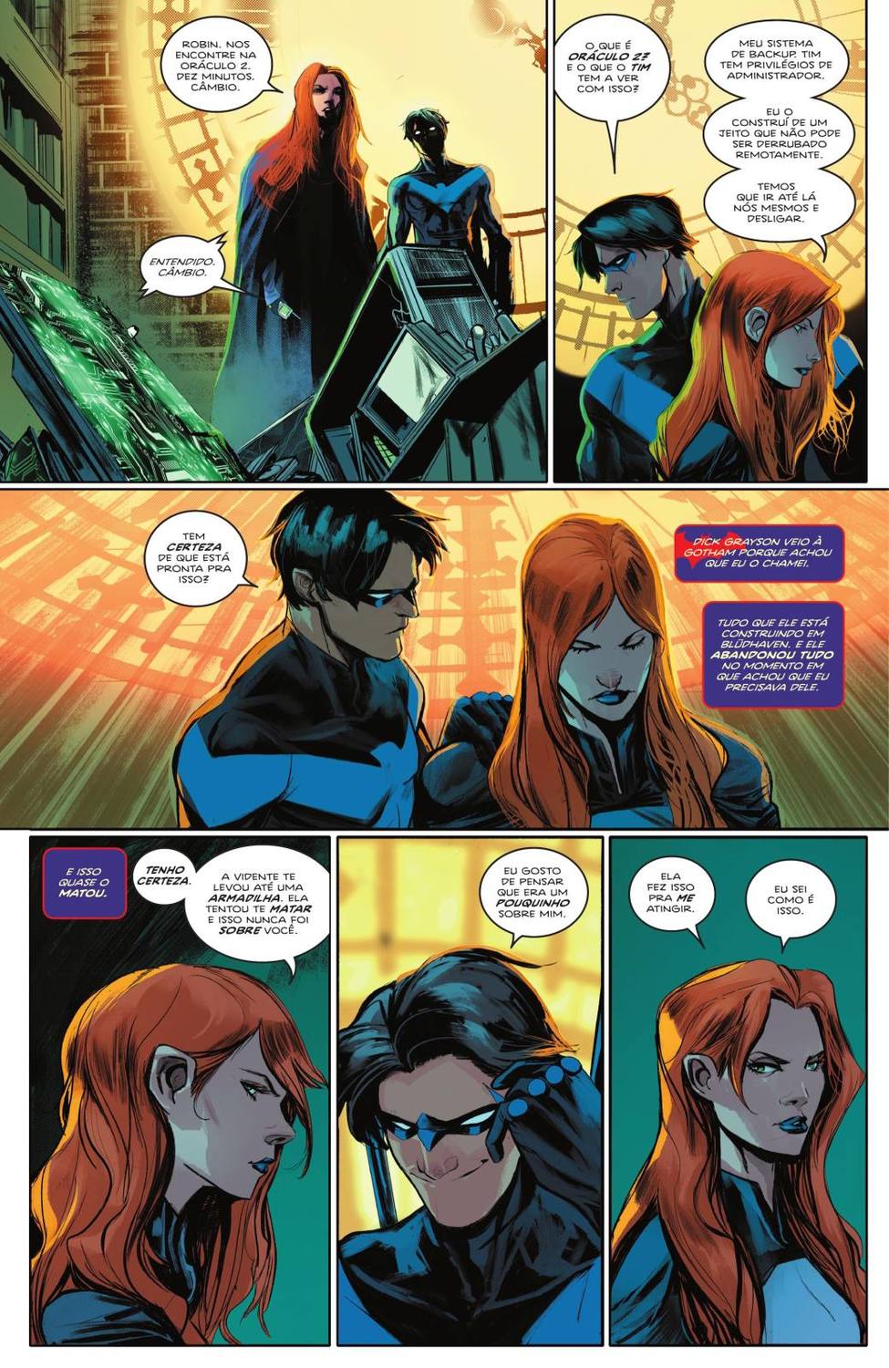 Read DC Rebirth - Asa Noturna (PT-BR) PT Manga Online