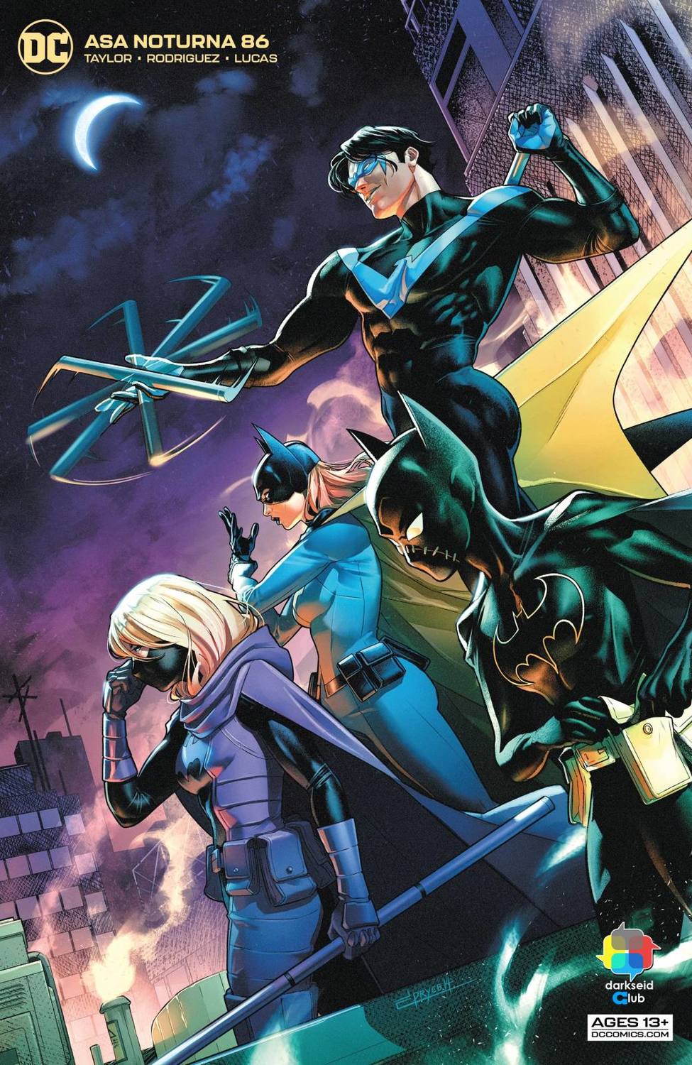 Read DC Rebirth - Asa Noturna (PT-BR) PT Manga Online