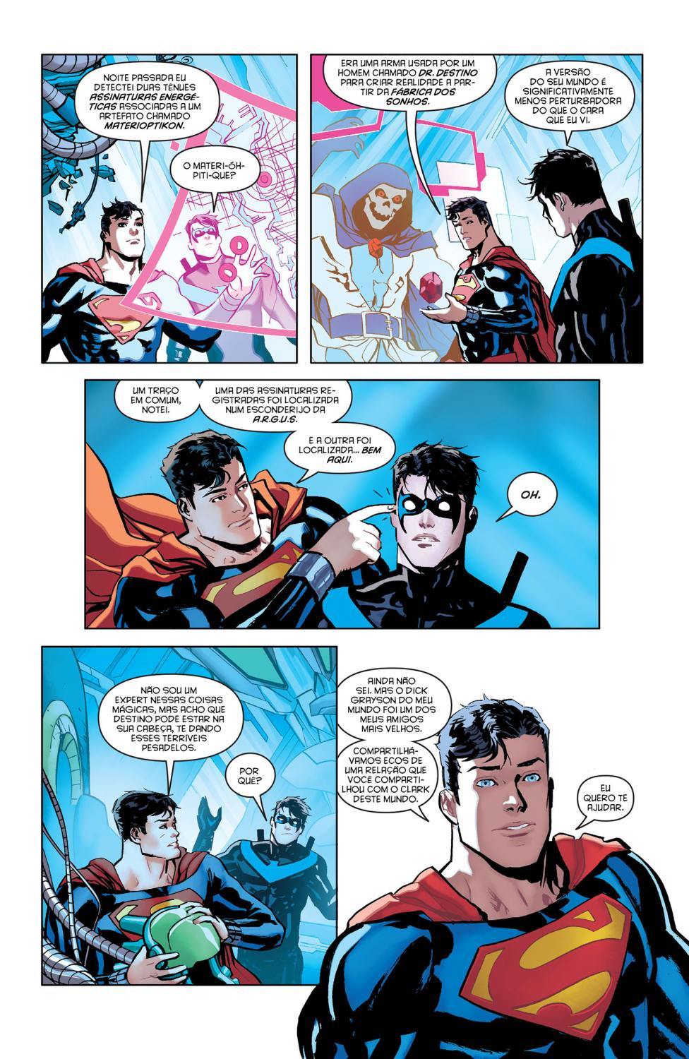 Read DC Rebirth - Asa Noturna (PT-BR) PT Manga Online