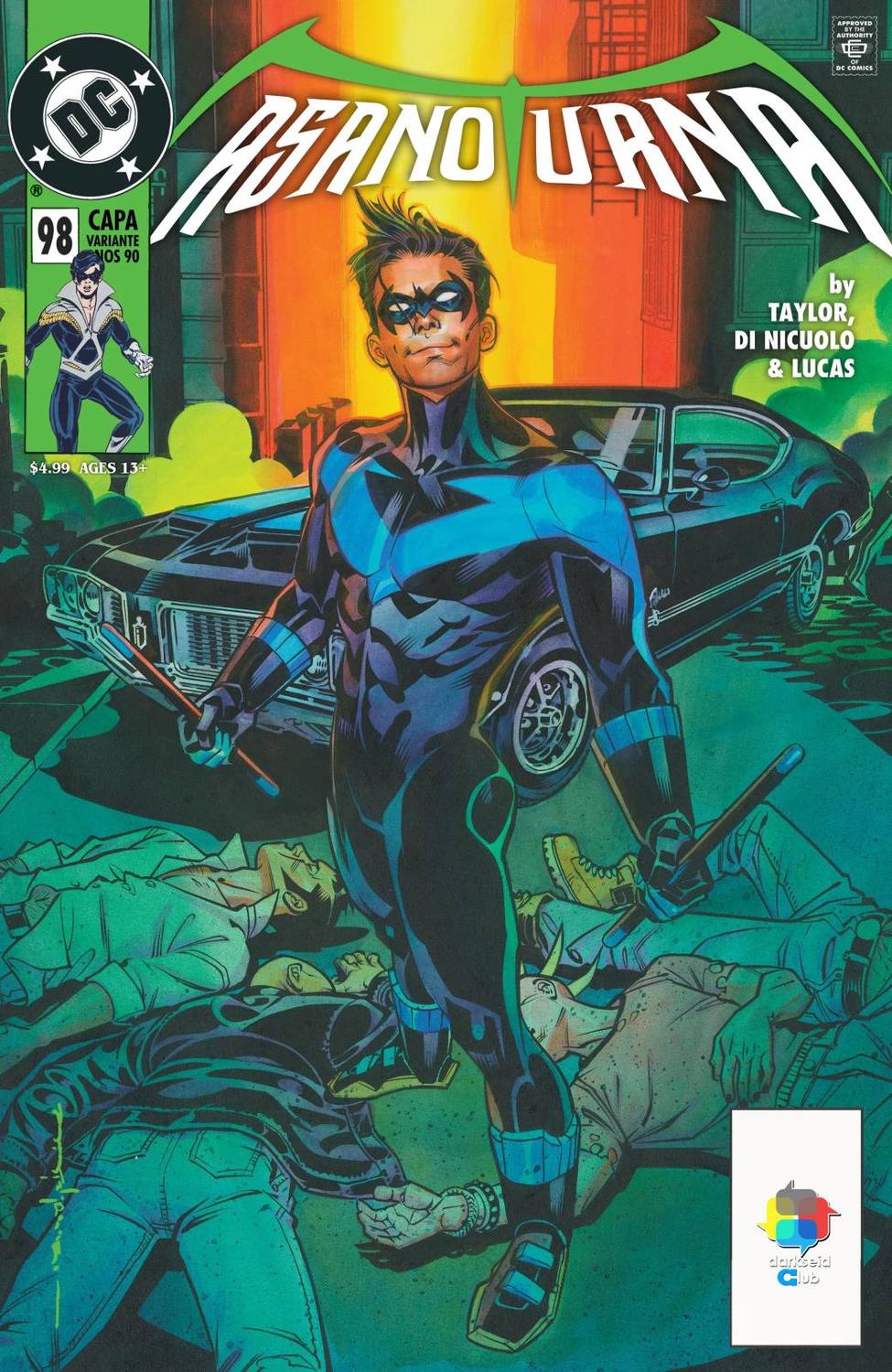 Read DC Rebirth - Asa Noturna (PT-BR) PT Manga Online