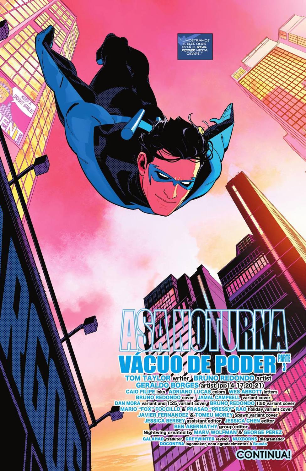 Read DC Rebirth - Asa Noturna (PT-BR) PT Manga Online