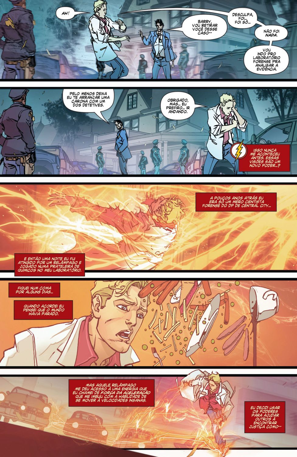 Read DC Rebirth - Flash (PT-BR) PT Manga Online