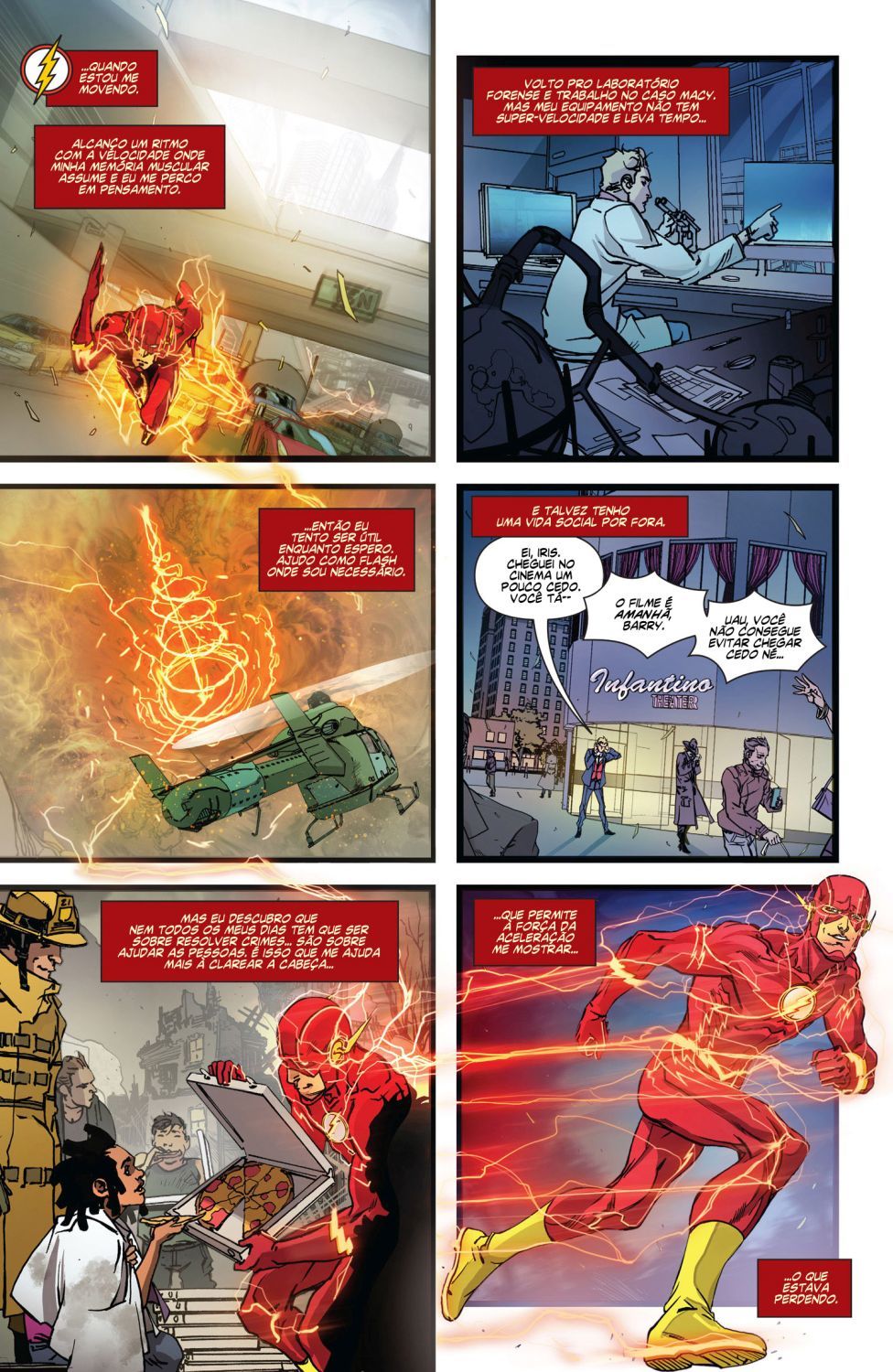 Read DC Rebirth - Flash (PT-BR) PT Manga Online