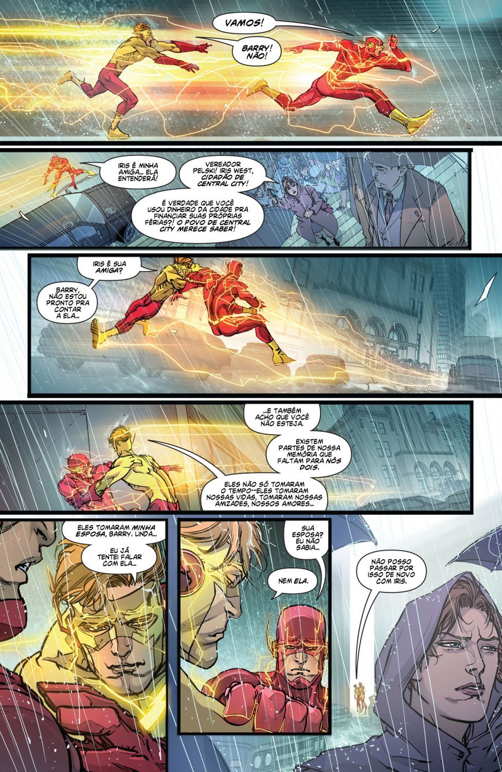 Read DC Rebirth - Flash (PT-BR) PT Manga Online