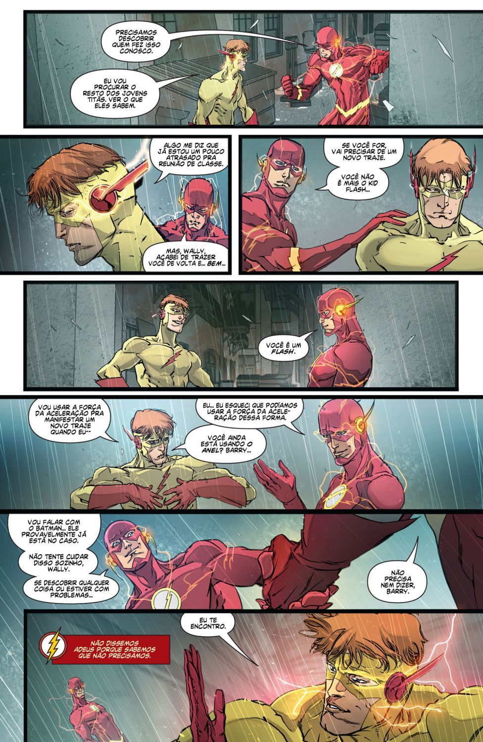 Read DC Rebirth - Flash (PT-BR) PT Manga Online