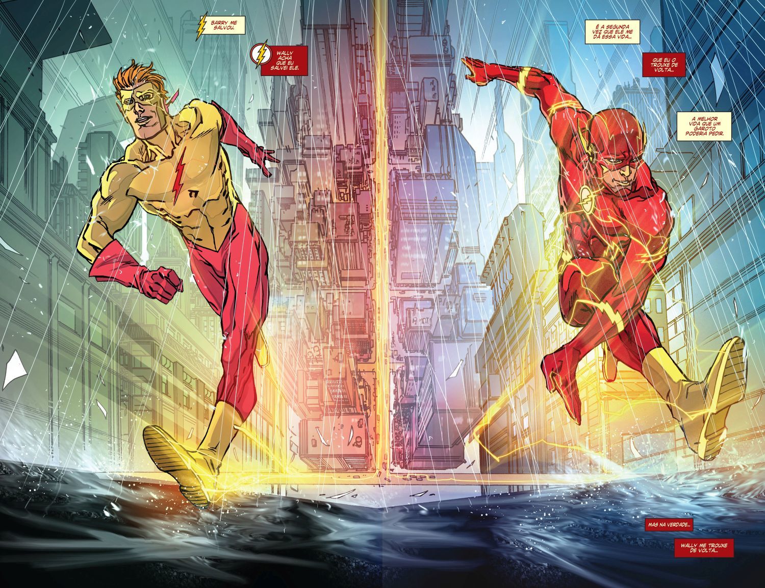 Read DC Rebirth - Flash (PT-BR) PT Manga Online