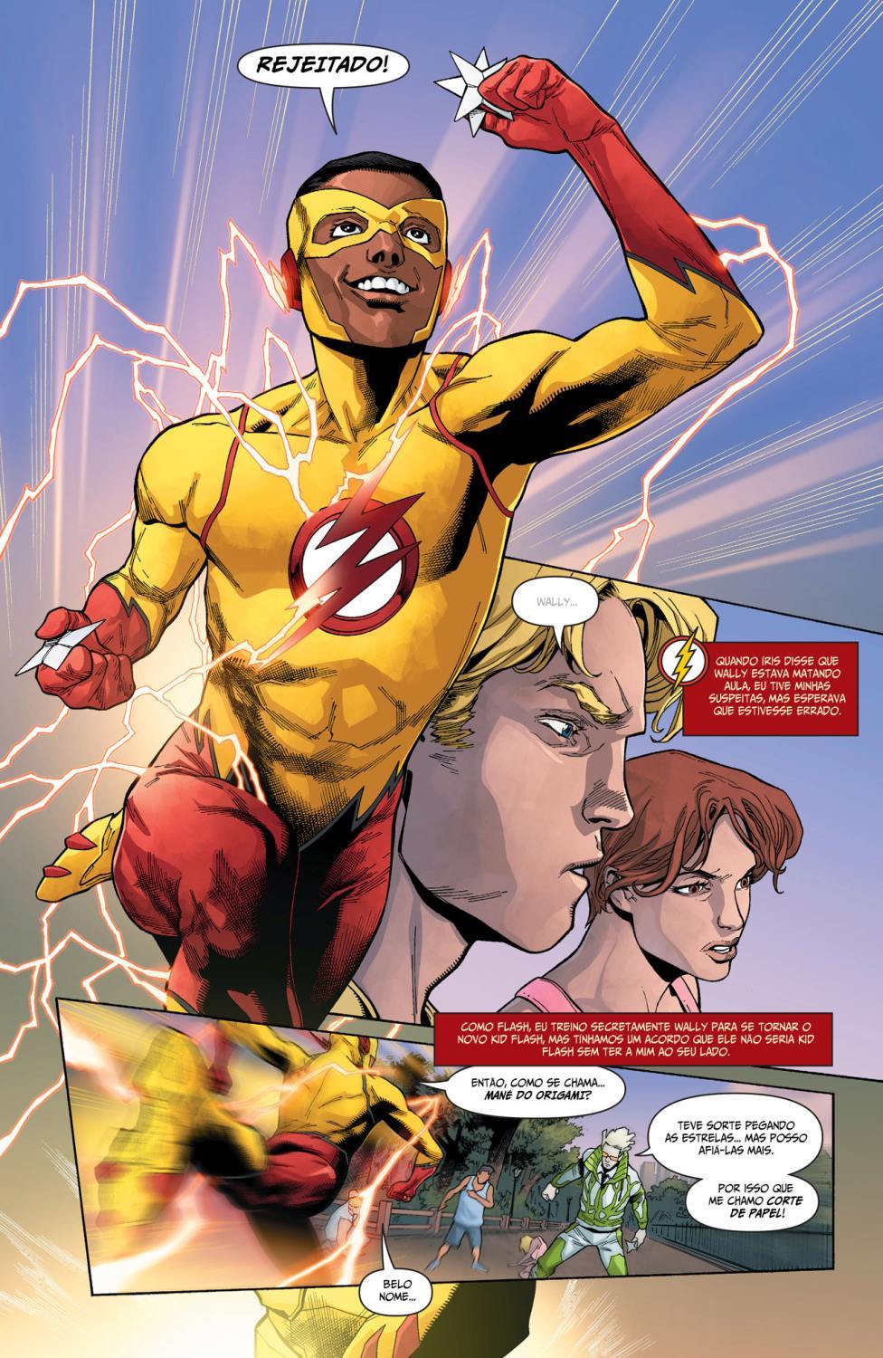 Read DC Rebirth - Flash (PT-BR) PT Manga Online