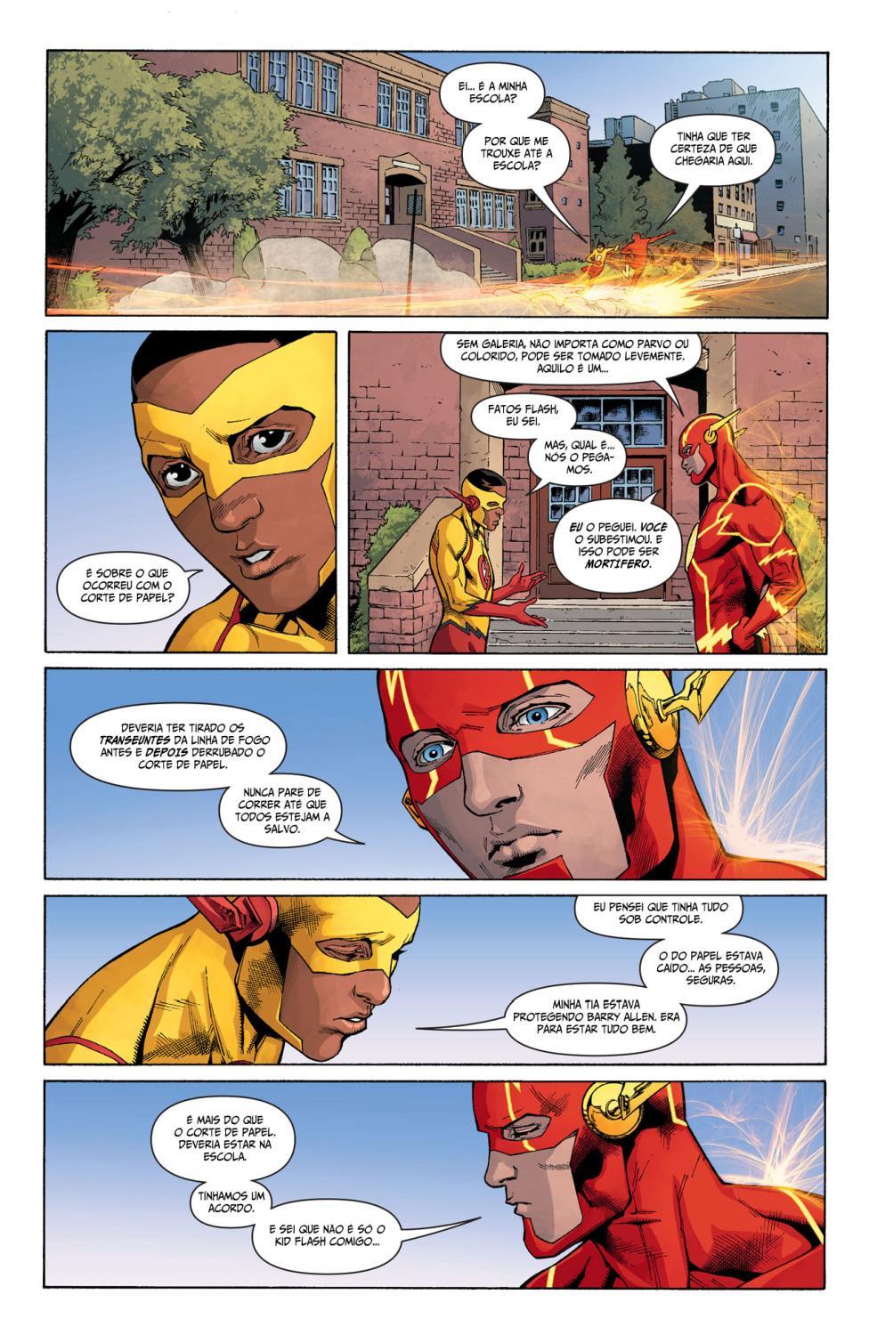 Read DC Rebirth - Flash (PT-BR) PT Manga Online