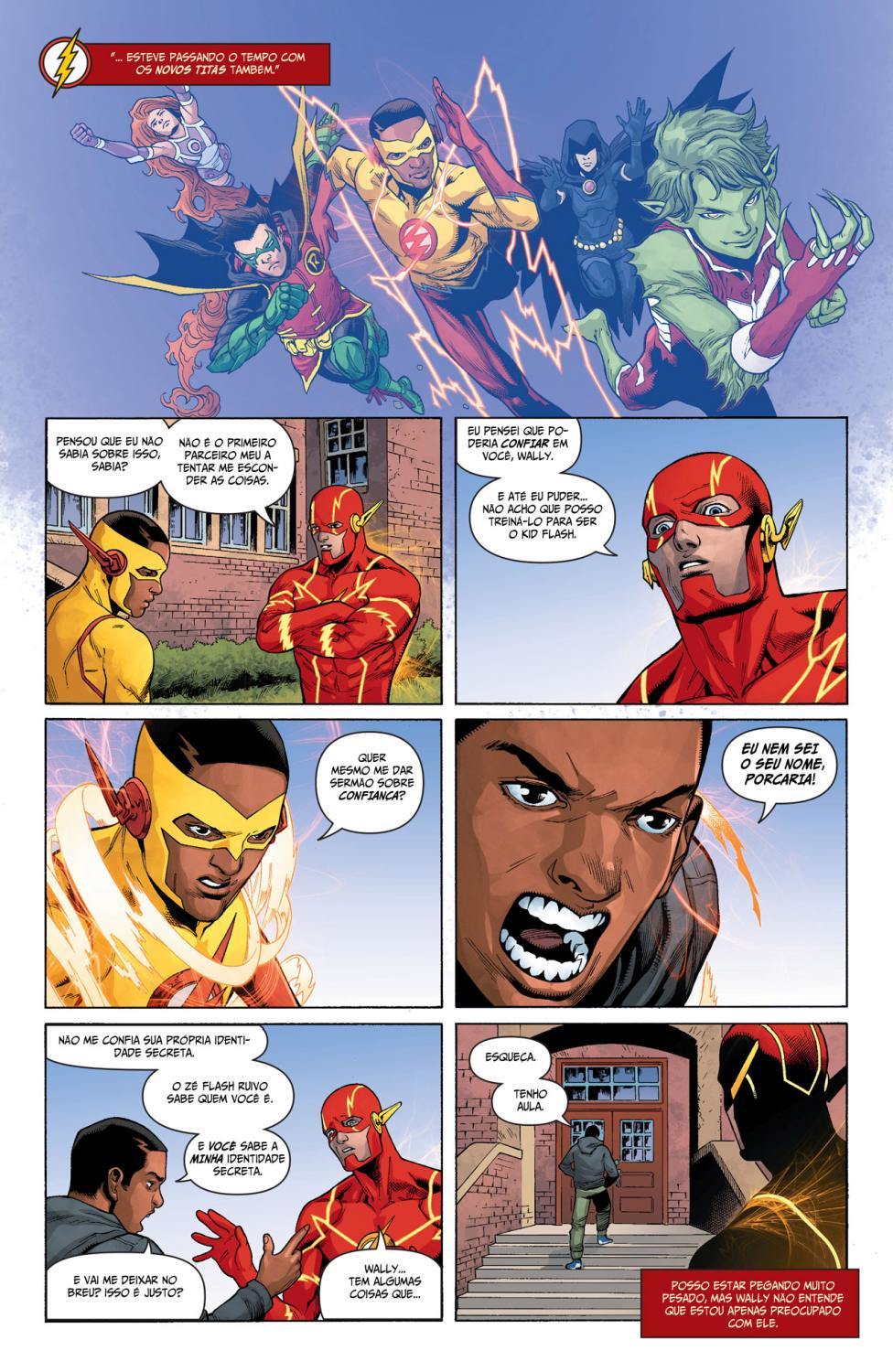 Read DC Rebirth - Flash (PT-BR) PT Manga Online