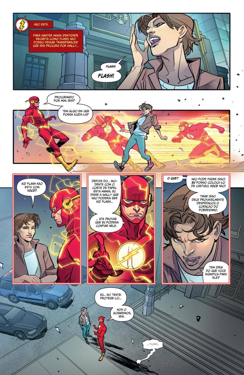 Read DC Rebirth - Flash (PT-BR) PT Manga Online