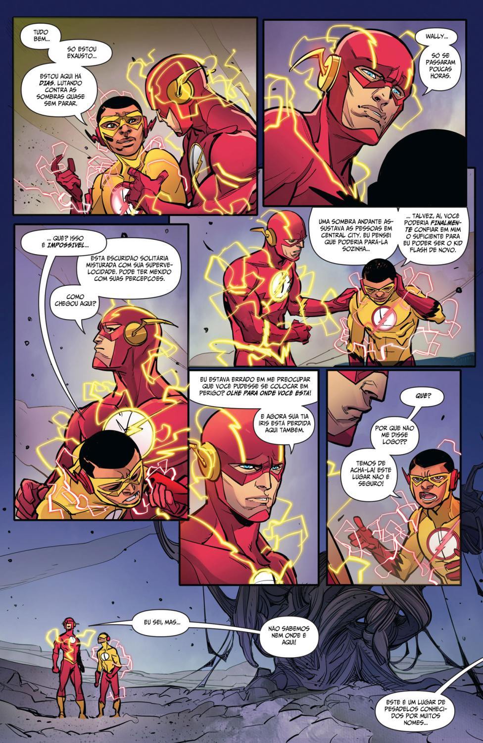 Read DC Rebirth - Flash (PT-BR) PT Manga Online