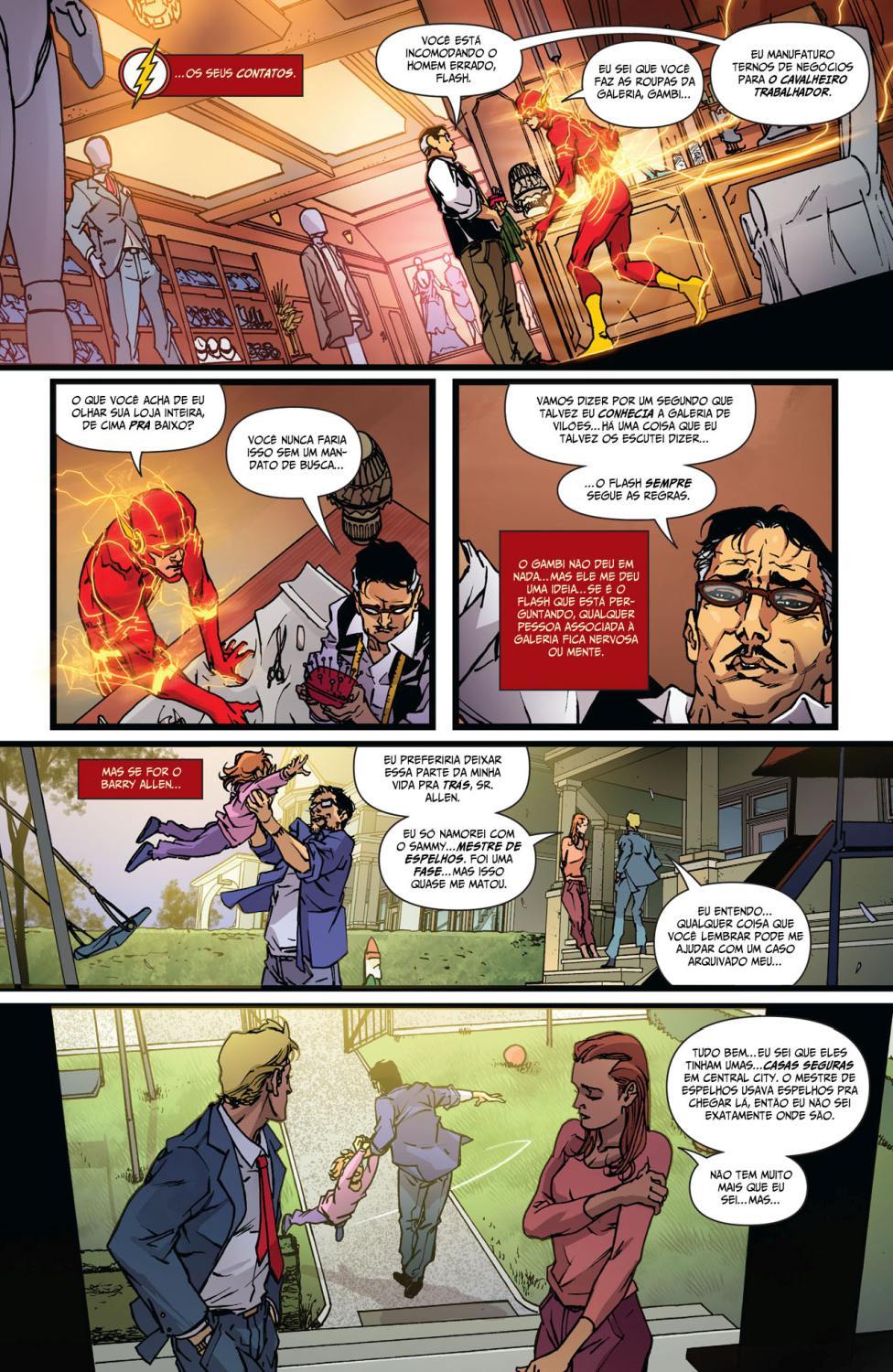 Read DC Rebirth - Flash (PT-BR) PT Manga Online