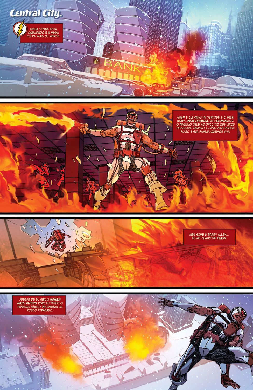 Read DC Rebirth - Flash (PT-BR) PT Manga Online