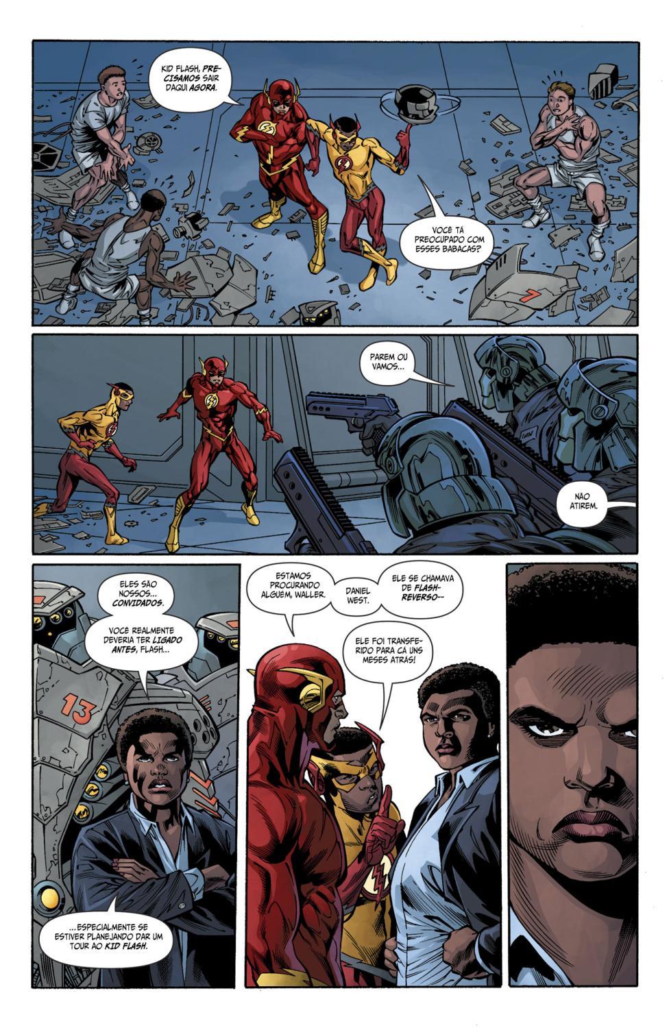 Read DC Rebirth - Flash (PT-BR) PT Manga Online