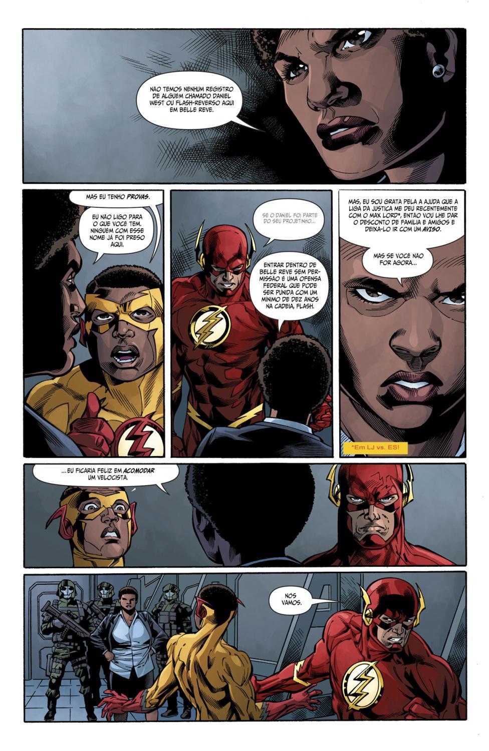 Read DC Rebirth - Flash (PT-BR) PT Manga Online