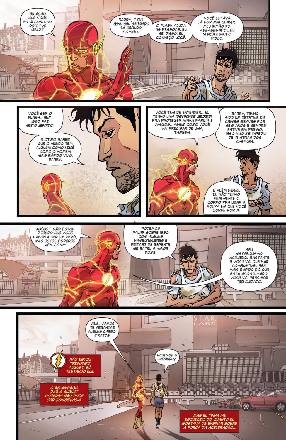 Read DC Rebirth - Flash (PT-BR) PT Manga Online