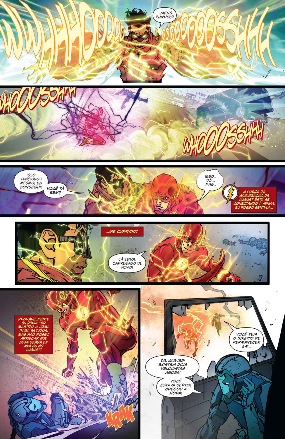 Read DC Rebirth - Flash (PT-BR) PT Manga Online
