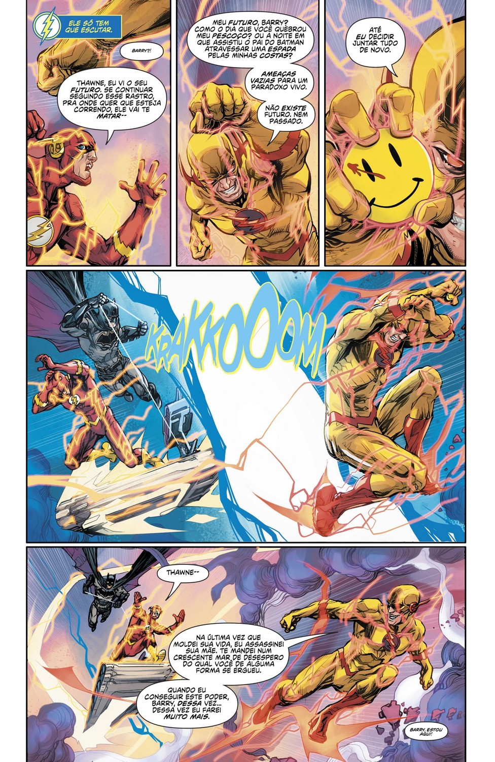 Read DC Rebirth - Flash (PT-BR) PT Manga Online