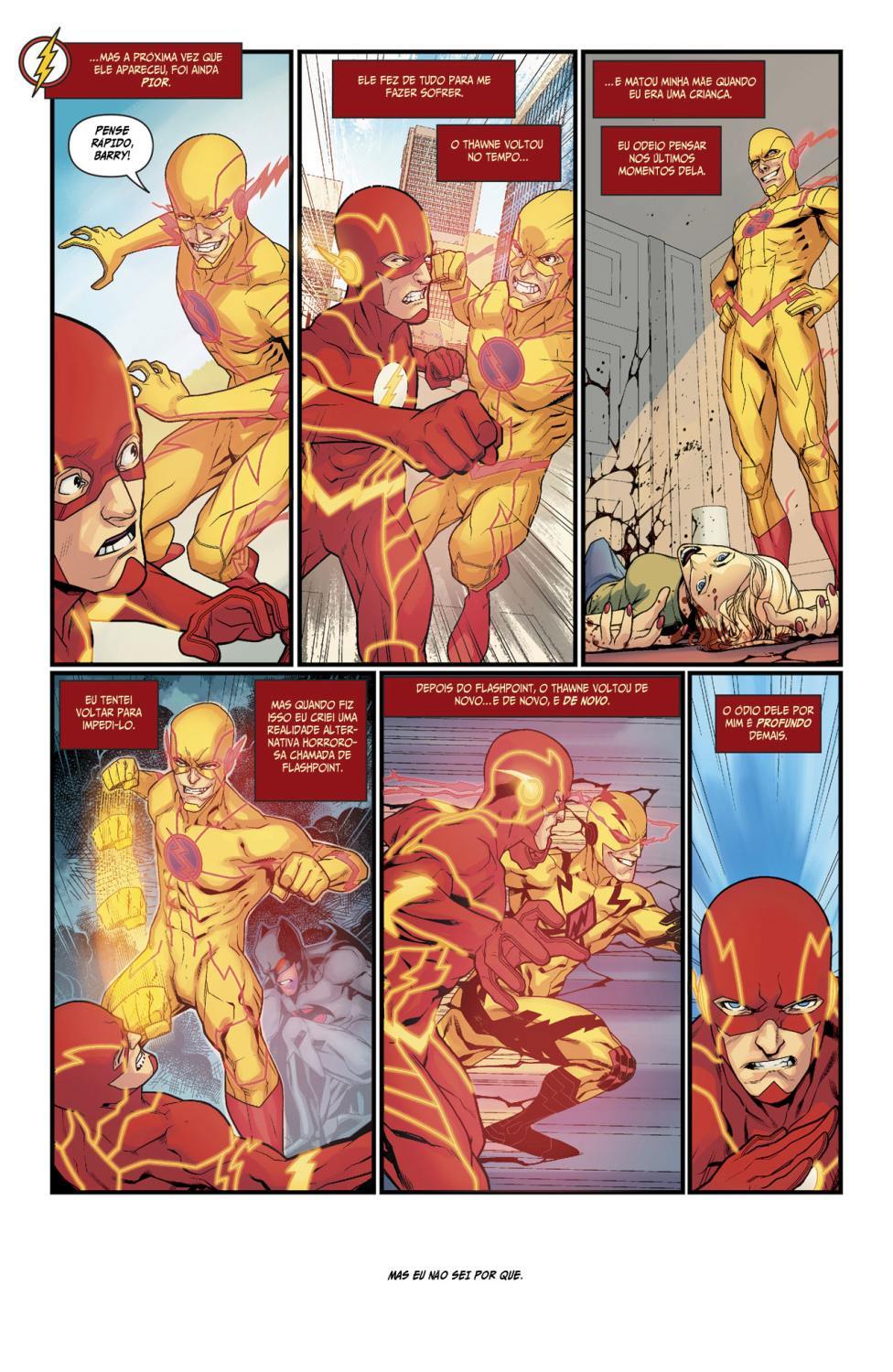 Read DC Rebirth - Flash (PT-BR) PT Manga Online